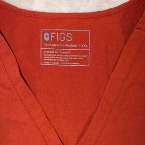 Rusty Fig Figs | Tops | Figs Technical Collection Catarina Scrub Top Rust Orange ...